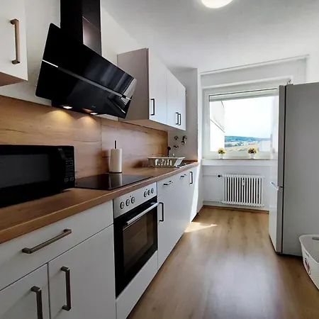 Erb01 - 2-zimmer-apartment Mit Balkon In Bad Konig