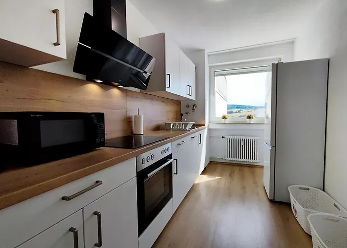 Erb01 - 2-zimmer-apartment Mit Balkon In Bad König